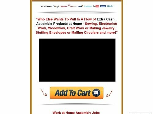 Work At Home Assemble & Crafts Jobs!